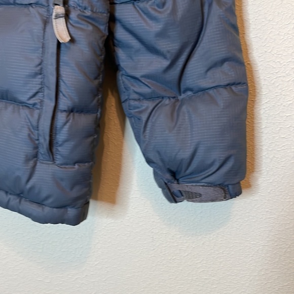Lands’ End Gray Puffer Jacket Size Medium - Picture 3 of 9